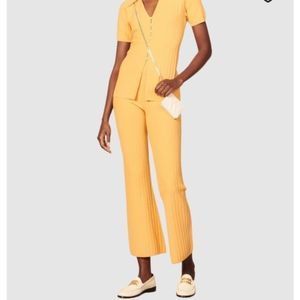 NWT $325 Sandro Baltimore Knit Trouser Pant
